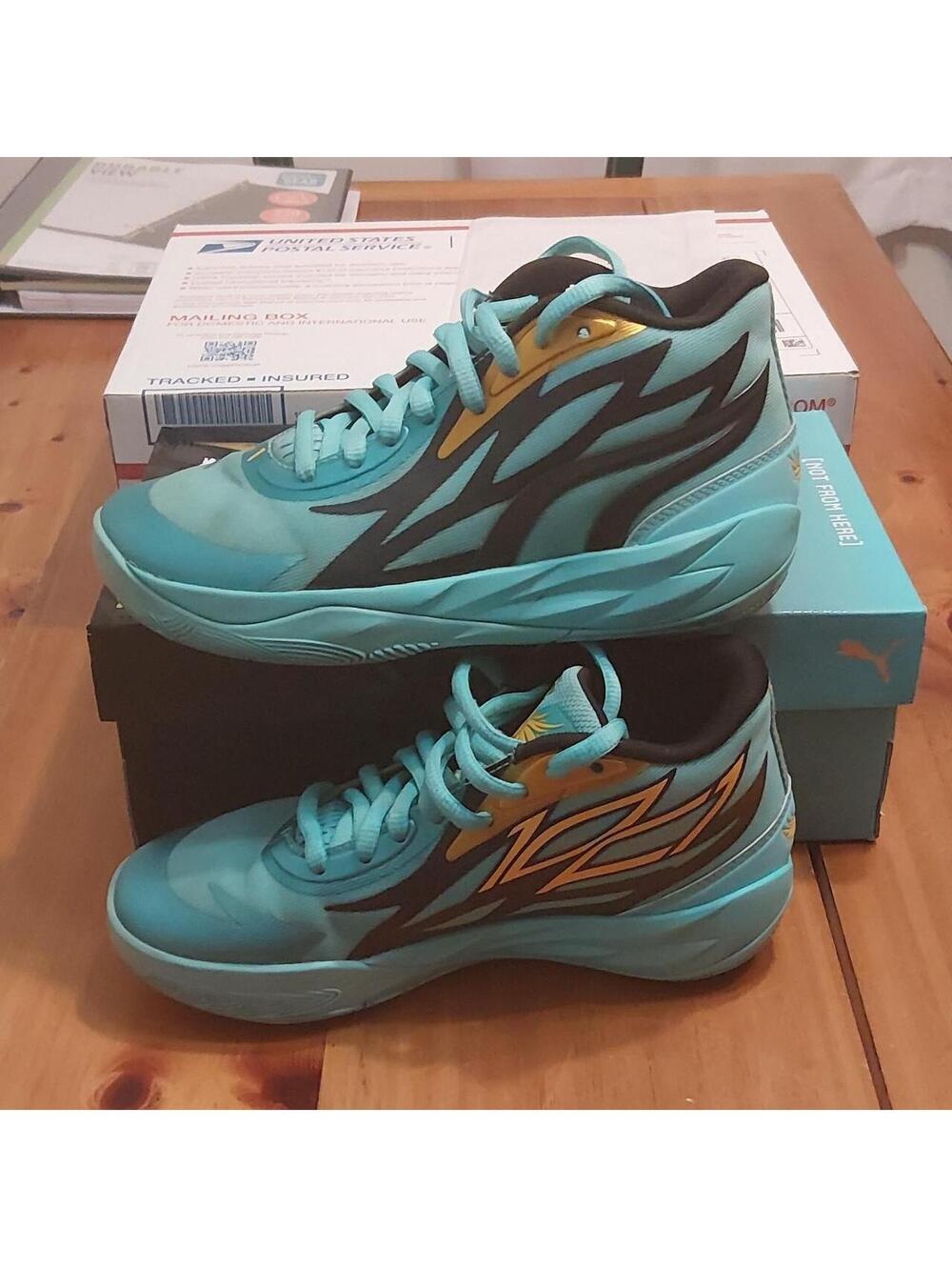 Puma Men's Blue and Multi Trainer